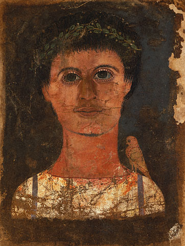A Man, AD 325-350, or 150-250 (Malibu, CA, J. Paul Getty Museum, 75.AP.87)